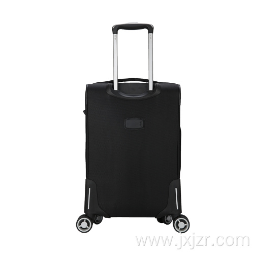 Ultra - muted black Oxford luggage case